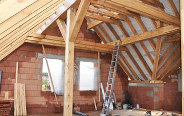 Bwlch Y Plain attic trusses
